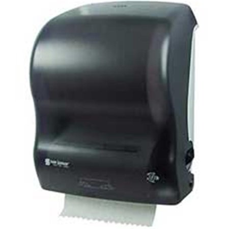 THE COLMAN GROUP SJM Pearl Mechanical Hands Free Towel DispenserBlack T7400TBK